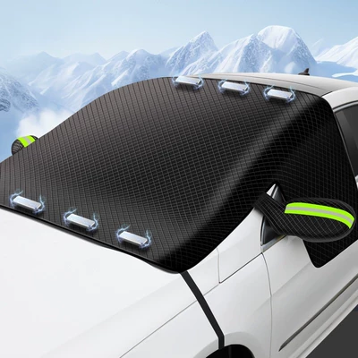 Car snow shield frostproof, snowproof, sunproof, made of Oxford