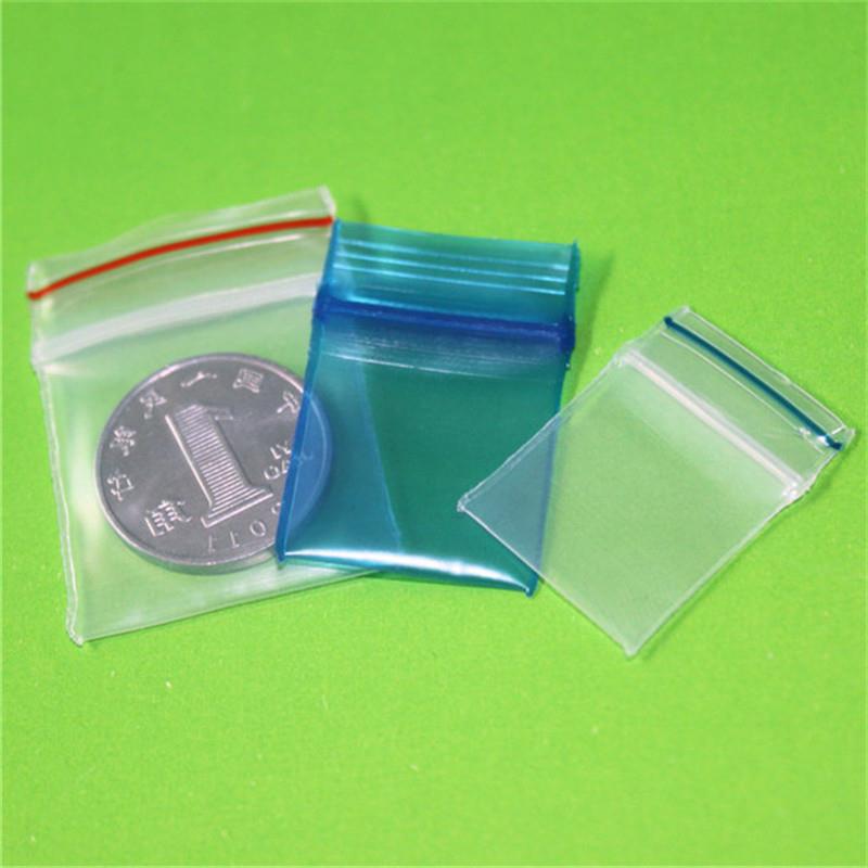1.5*2*2.52*3小号自封袋密封袋口袋药分装迷你塑料饰品透明包装袋