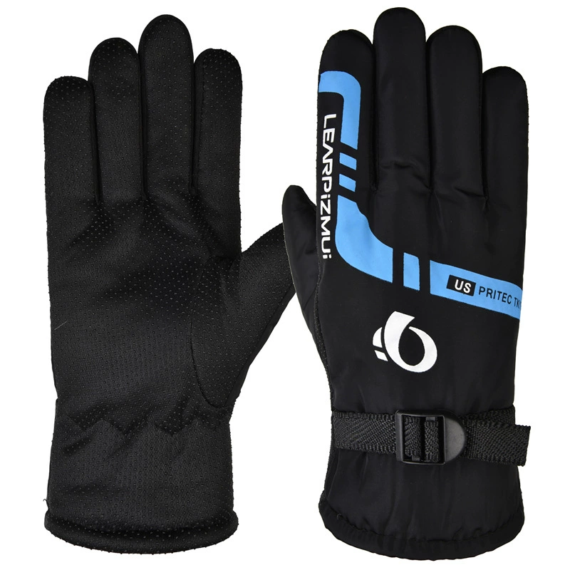 Зимние мужские перчатки для катания на лыжах утолщенные теплые модные перчатки для лыжных мотоциклов и электромобилей
