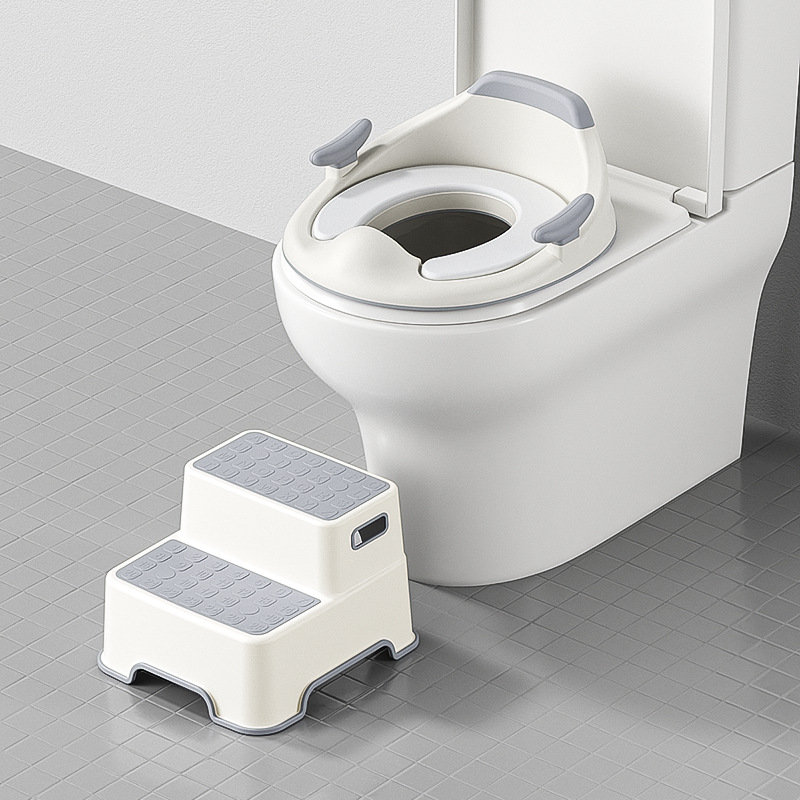 Inodoro para niños, inodoro para niños, taburete para pies, inodoro para bebés, asiento para inodoro de 0-3 años