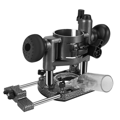 Trimming machine metal transparent cover base all-in-one shield plastic cover adjustable lifting lock buckle trimming machine accessories