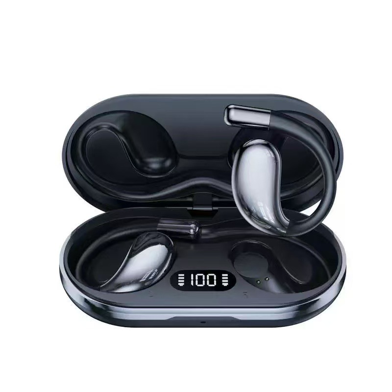 Auriculares de traducción AI negros