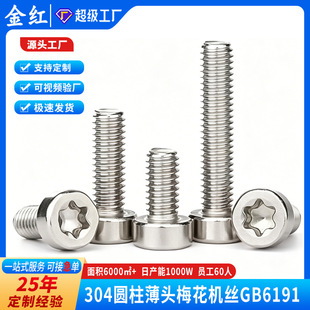 �A���^÷���ݽz304���P����ͱ��^�������C���GB2671.2��˨M4-M8