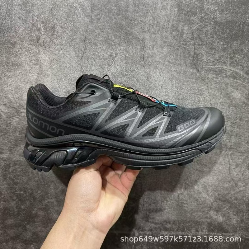 サロモン Salomonxapro3D シャンフィールド グレー メンズ レディース 登山 スポーツ 通気性 滑り止め ランニングシューズ アウトドア|undefined