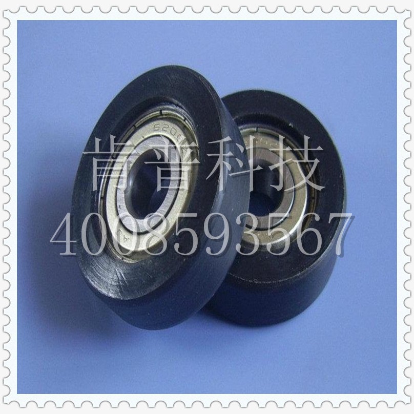 CPU减震轮子CLLA  PUR缓冲辊轮 VULKOCELL包胶轮滚轮滑轮配件