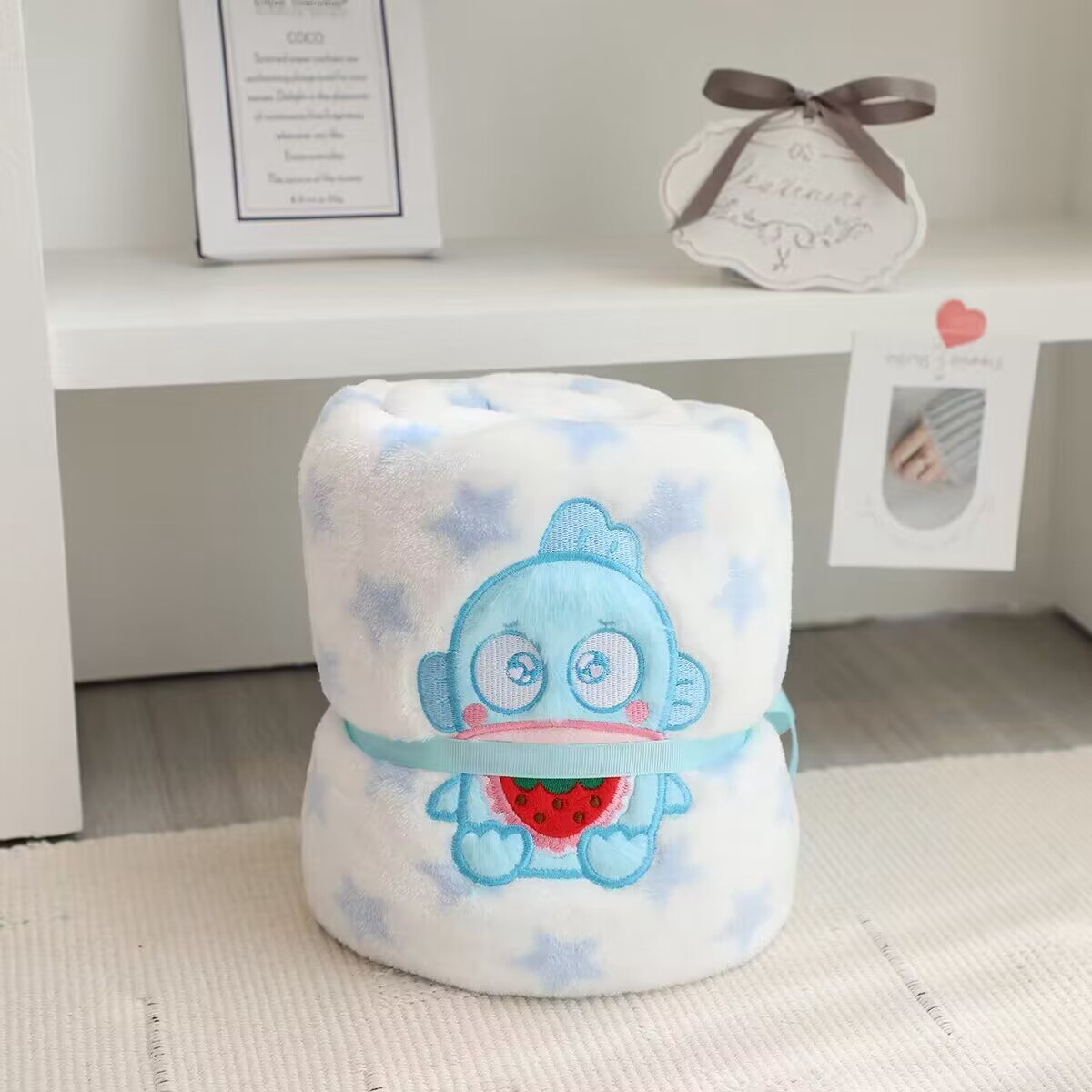 Caricatura de dibujos animados para perros, mantas de almuerzo, mantas de oficina, mantas de aire acondicionado, mantas de mano, sofá, mantas pequeñas