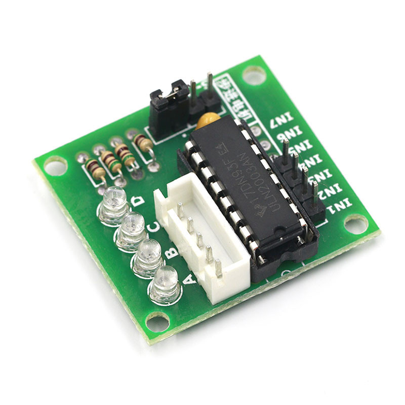 ULN2003大功率步进电机驱动板测试模块五线四相 正负极驱动试验板