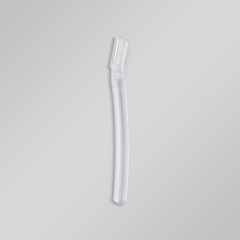 Cuchillo de cejas de tres piezas, cuchillo de cejas de corte de cejas de seguridad, cuchillo de cejas de corte de cejas macro, cuchillo de acero inoxidable