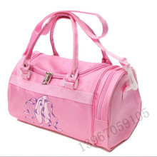 成人儿童舞蹈夸包单肩防水布刺绣背包广场舞培训班老师可制作印字