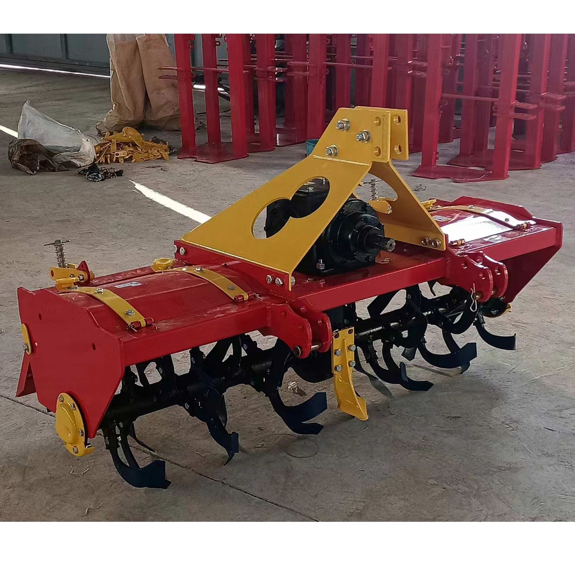 大箱旋耕机 耕地犁  小箱旋耕机  四轮拖拉机后悬挂6键旋耕机