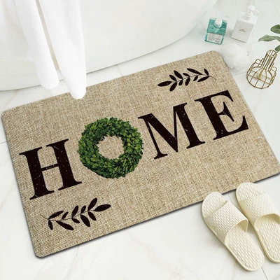 Bathroom Floor Mat, Highly Absorbent and Easy to Maintain, Diatomaceous Earth Mat, Non-Slip Mat for Toilet Entrance, Exclusively for Cross-Border Supply