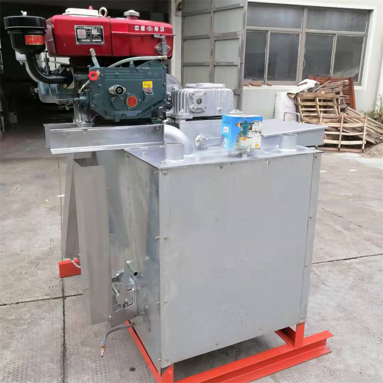 成德 600L涂料反应釜  热熔反光涂料热熔釜  单缸风冷柴油热熔釜