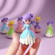Net red with cute princess Huili car plastic doll doll machine supplies educational children's toys wholesale