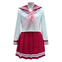 Костюм Моряка JK Lucky Star COS Beauty с водяным зеркалом, костюм с юбкой для японских студентов на весну и осень лето в студенческом стиле