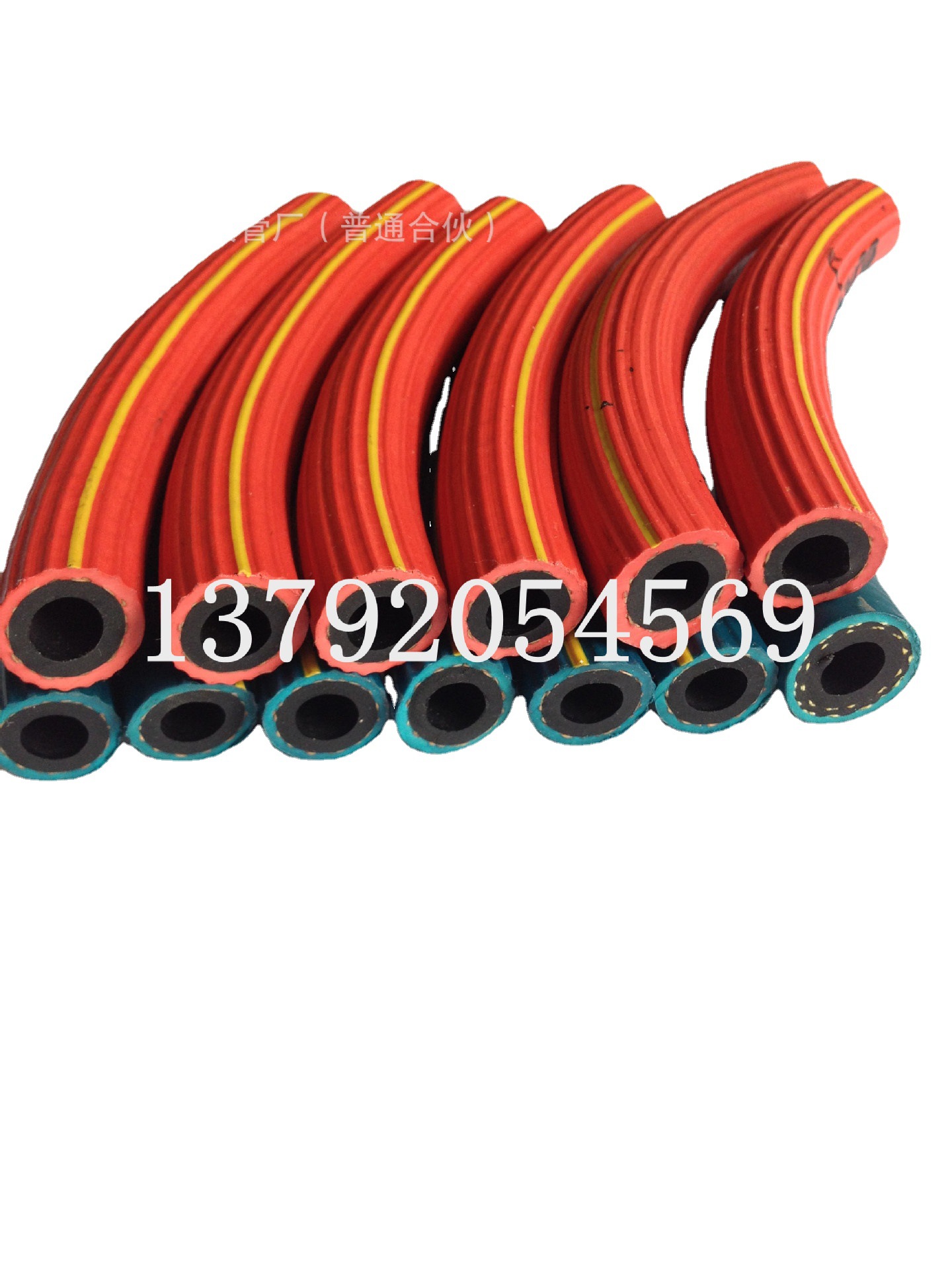 供应高压精品气管  8mmx2x30m高压橡胶氧气管 乙炔管  双色并联管