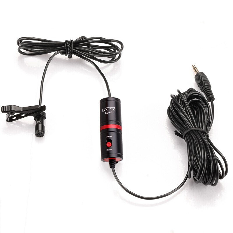 Clip Micrófono Teléfono móvil Grabación en vivo Micrófono Cámara SLR Entrevista con cámara Enseñanza K Canción Mai Cross-border
