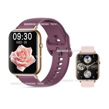 智能手表跨境款Q19Max可接打电话看信息手机蓝牙通话测血压心率