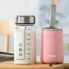 Simple scale Milk water bottle household students portable with soy milk glass with lid coffee breakfast cup