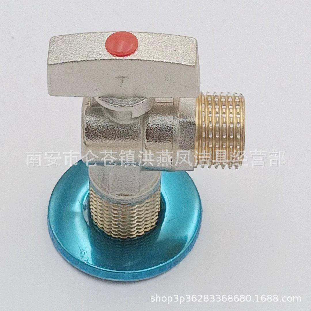 4 минуты медный треугольный клапан большой расход угловой клапан из нержавеющей стали шаровой кран завод водонагреватель горячего и холодного водяного клапана распределительный клапан