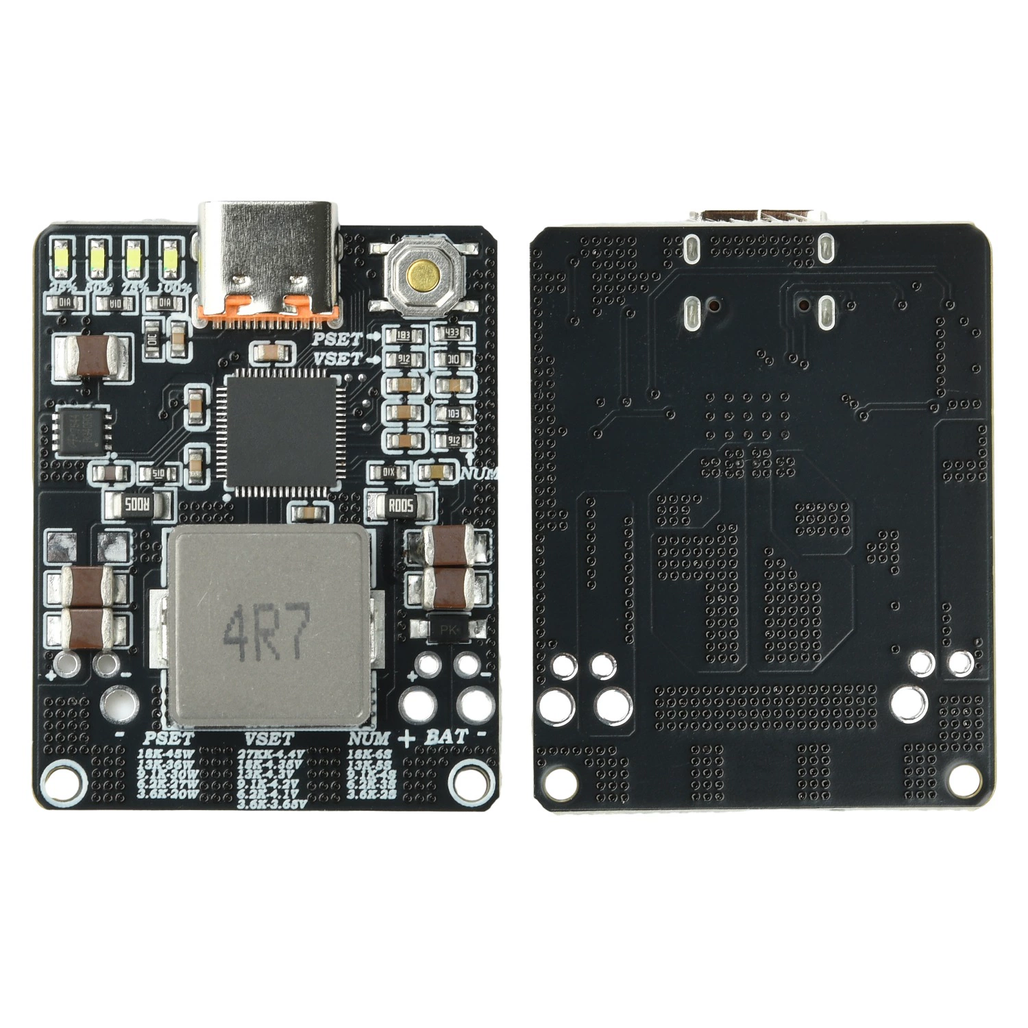 IP2369 2-6S двунаправленный высокоэффективный модуль зарядки и разрядки поддерживает PD 45W ступенчатое повышение и понижение быструю зарядку интерфейс Type-C