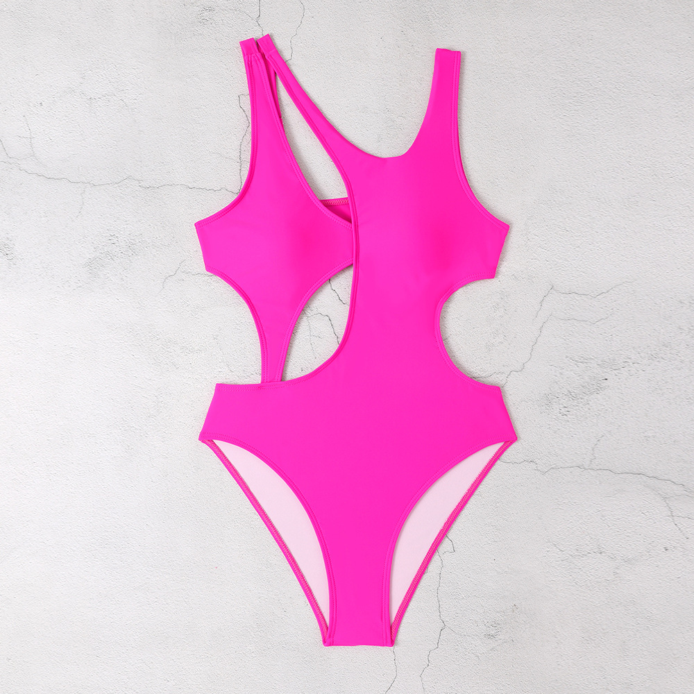 Sexy dames badpak met veters, eendelig bikini set design_voghion.com