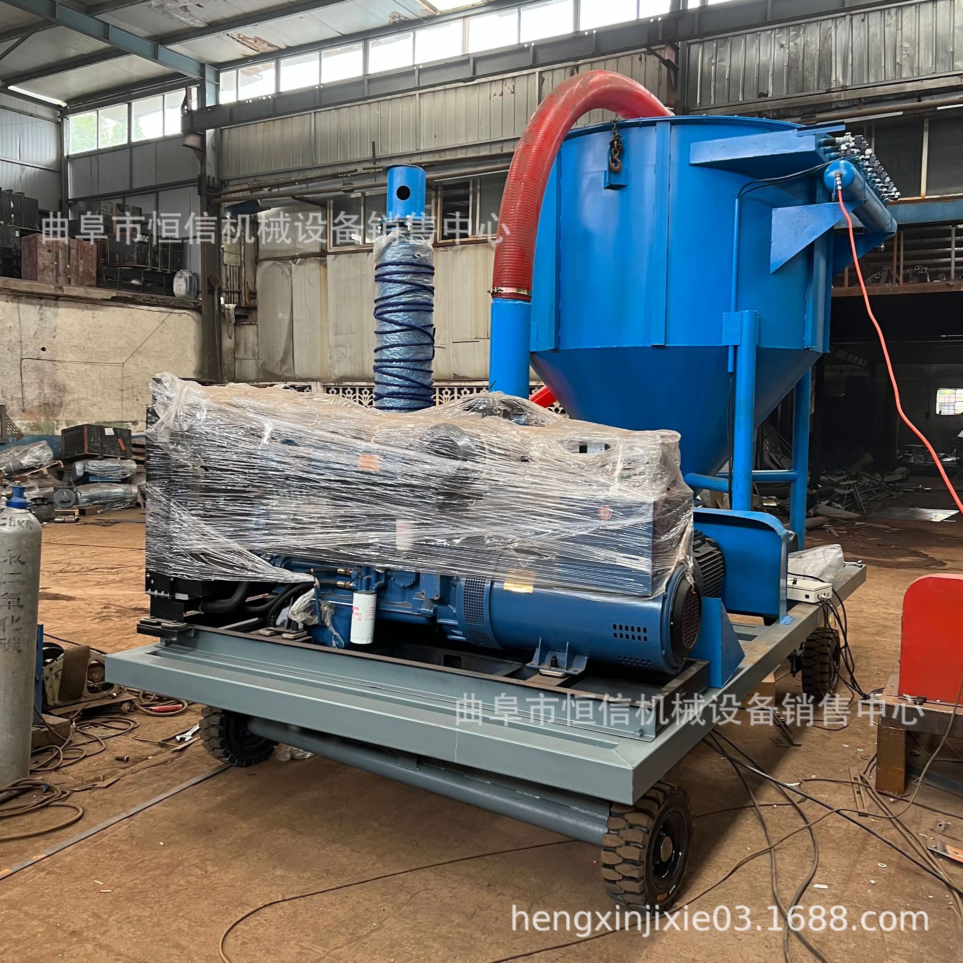 一机多用型机制砂气力输送机zcjb 粮食出入库气力吸粮机 自产自销