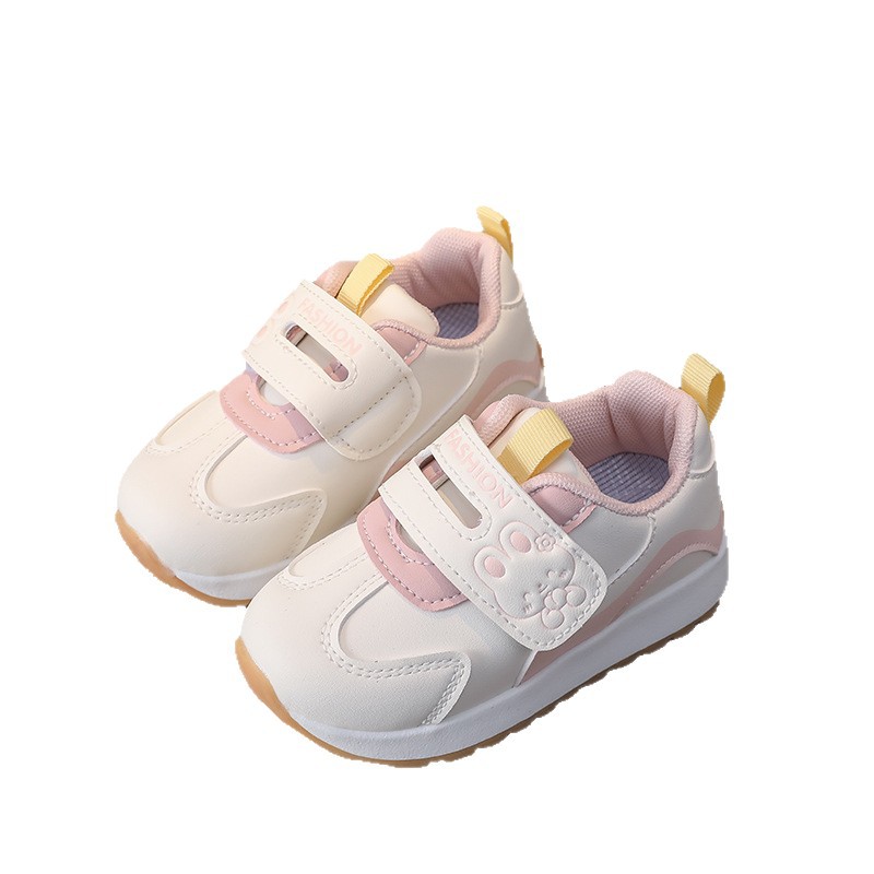 Children's Fleece Lined Sneakers Autumn Winter New Style Warm Functional Toddler Shoes For Boys And Girls_voghion.com
