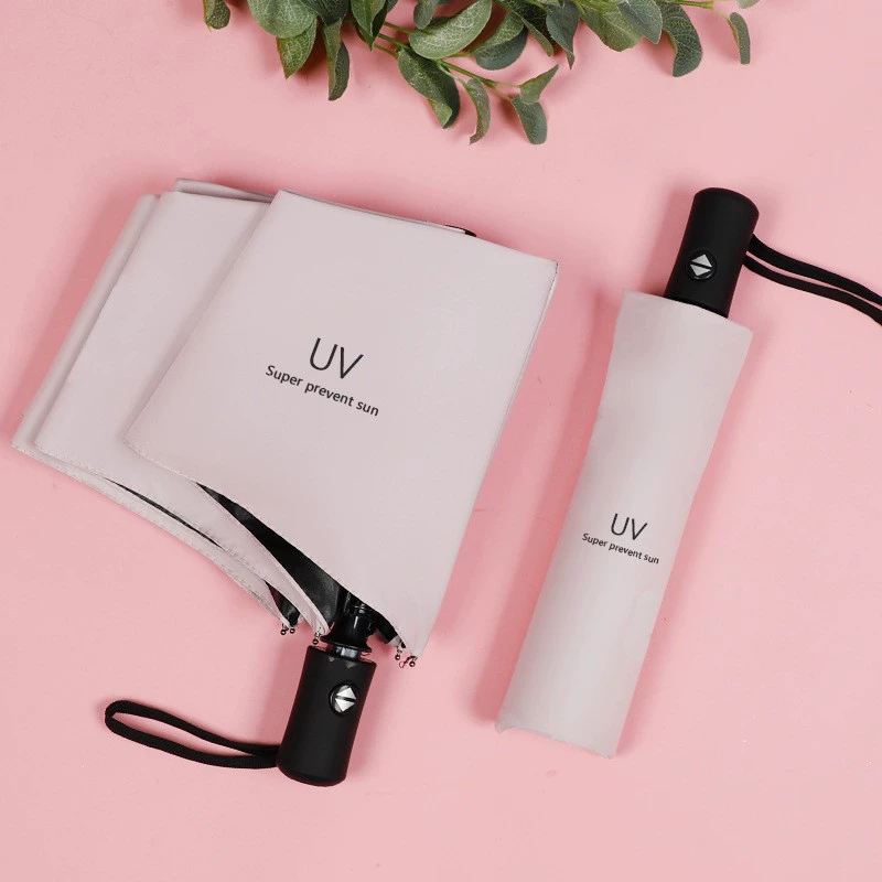 Automatic umbrella solar-powered, fully automatic, UV protection, sun protection, wholesale
