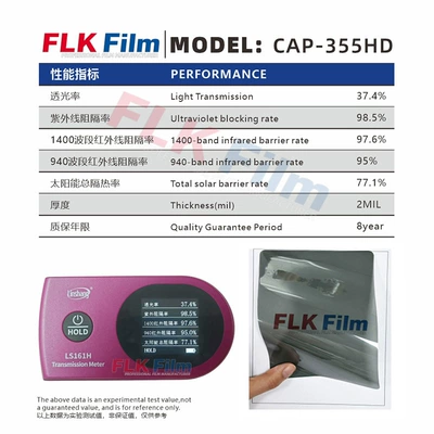 Automotive Film Film Ir99 High-Heat Insulation Nano-Ceramic - 152m30m-magnetically-controlled-titanium-nitride-cap-355hd-side-rear-guard