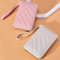 新款韓版小錢包女士錢包中短款女生學生拉鏈零錢包批發wallet錢夾