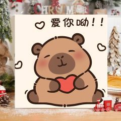 カピバラカピバラデジタル油絵 diy 手塗り着色漫画クリエイティブ装飾絵画メーカー卸売