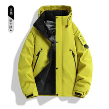 石墨烯户外防水棉衣男加棉冲锋衣情侣石墨烯工装保暖棉服加厚棉袄