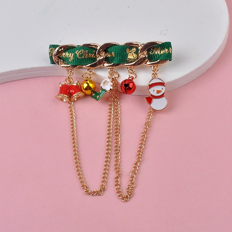 두꺼운 체인 그린