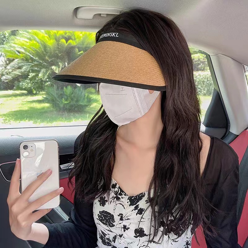 Mujeres Elegante Estilo Clásico Letra Ahuecar Grandes Aleros Sombrero Para El Sol display picture 6