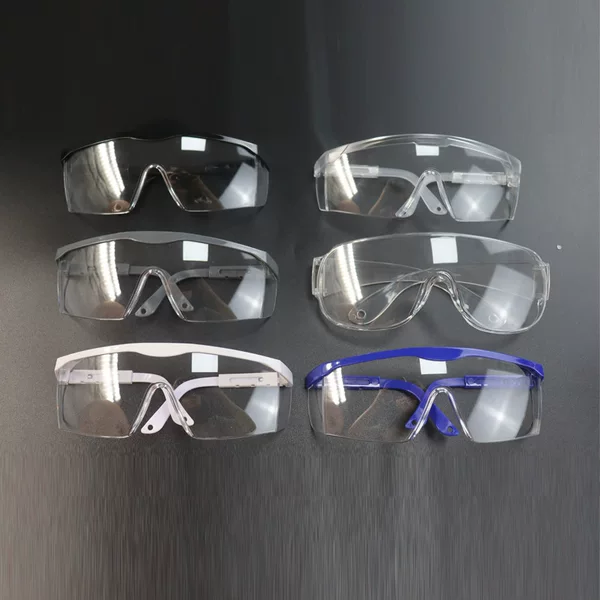 Factory-supplied site wind-proof, sand-proof, dust-proof, fog-proof, impact-proof, transparent HD PC adjustable labor protection goggles