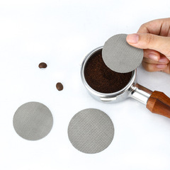 Stainless steel sintered drip coffee separator, coffee machine handle extraction screen, coffee machine filter, coffee double water separation screen