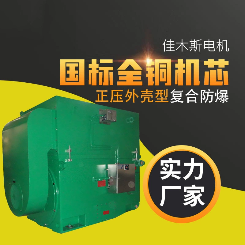 Jiamussi мотор серии YAKK/YZYKK повышенной безопасности типа/положительное давление оболочки типа композитный взрывозащищенный высокого напряжения трехфазный асинхронный