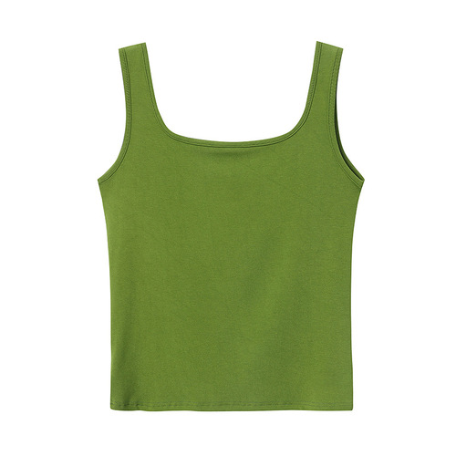 Sinan's slightly chubby version, practical wear style, square neck, wide shoulder straps, breast-covering camisole SN3409