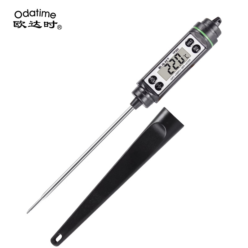 欧达时TP500探针式食品温度计 厨房家用油温高精度婴儿水温奶温计