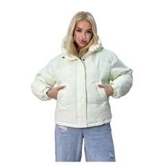 冬季外套棉服女米白色韩版宽松小棉袄洋气面包服短款羽绒棉衣ins