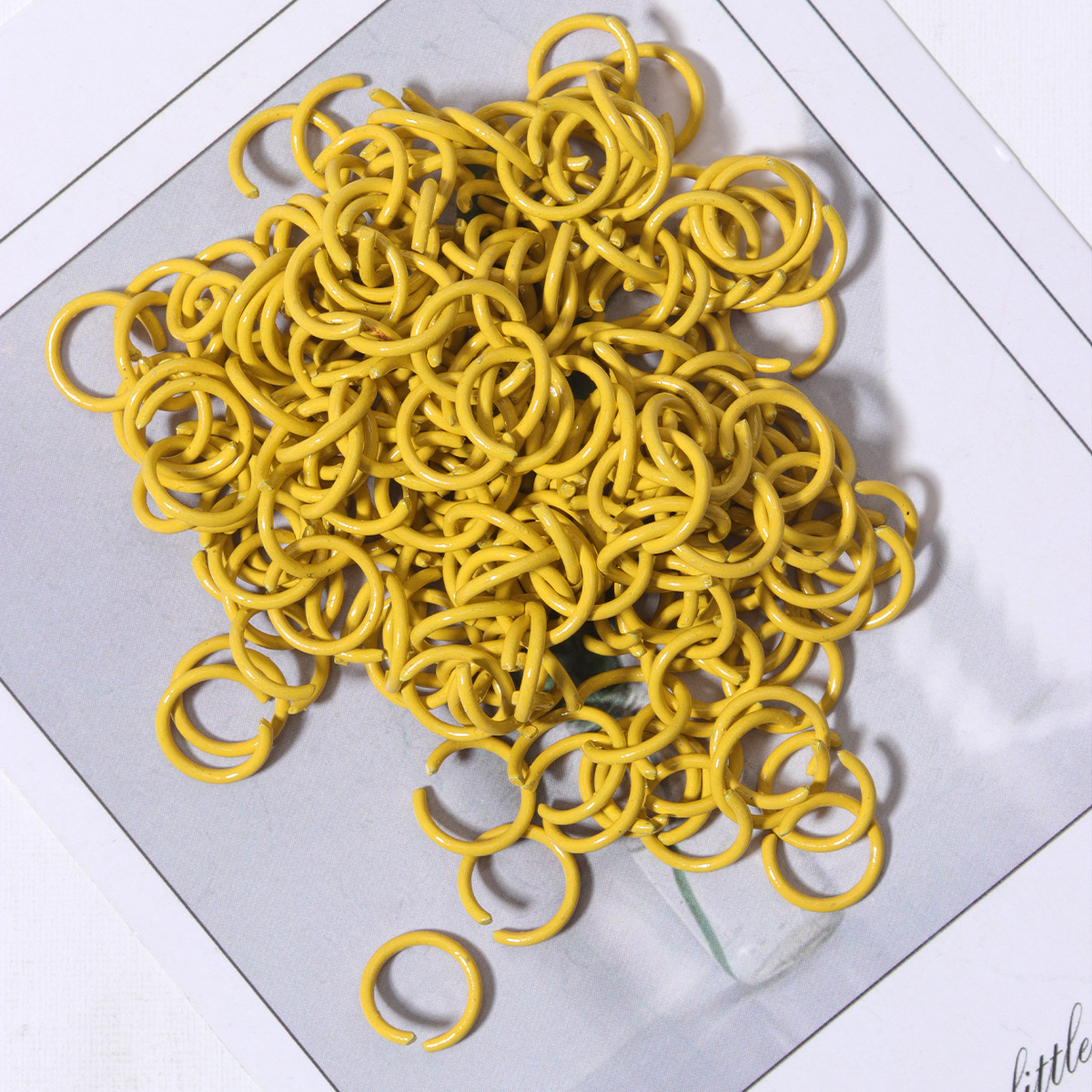 10#Yellow/open ring