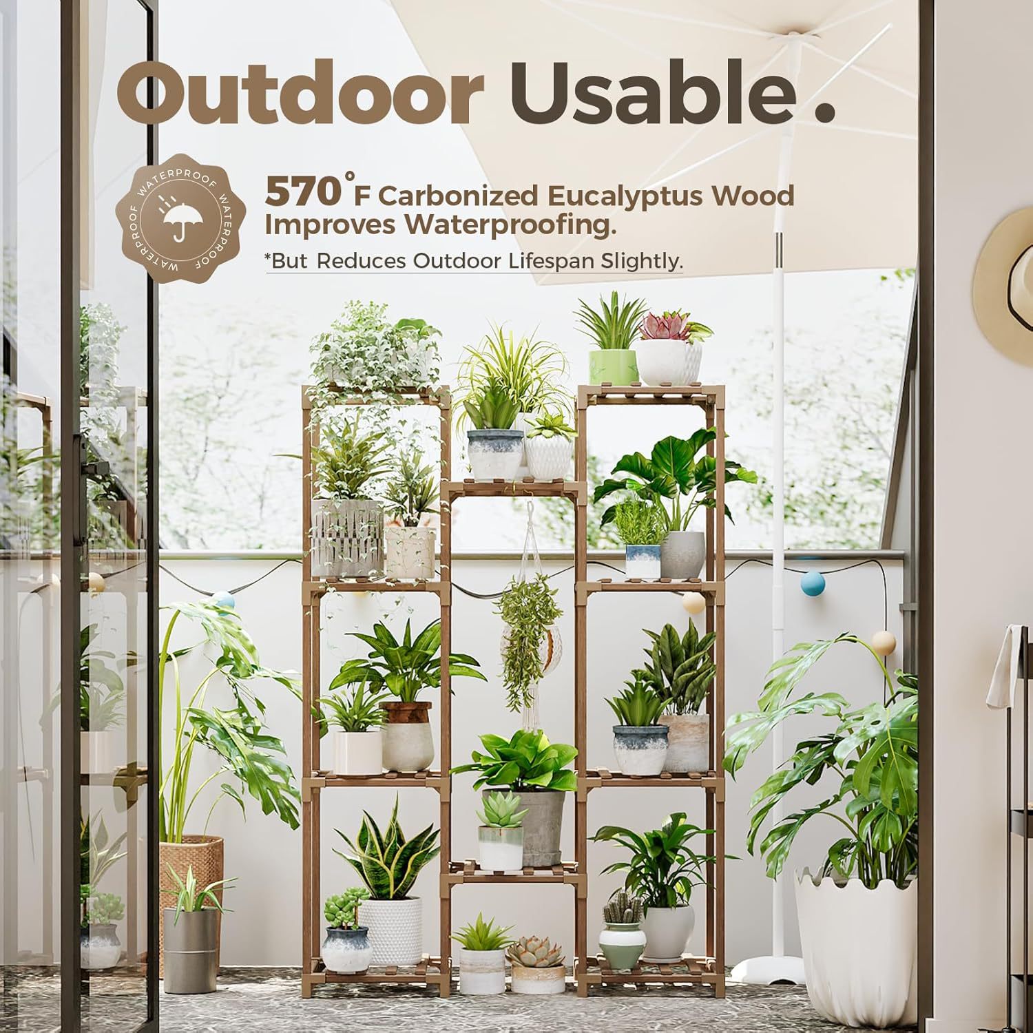 Plant Stands Are Suitable for Both Indoor and Outdoor Use. Hanging Plant Stands Can Accommodate Multiple Pots. Wooden Flower Stands and Tall Flower Pot Stands