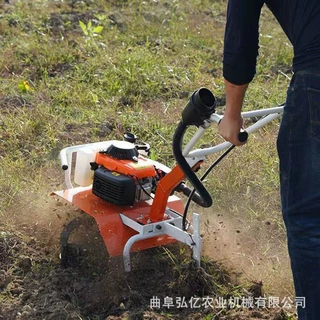 多功能家用小型汽油旋耕机旱地硬地开荒犁地机果园大马力除草机