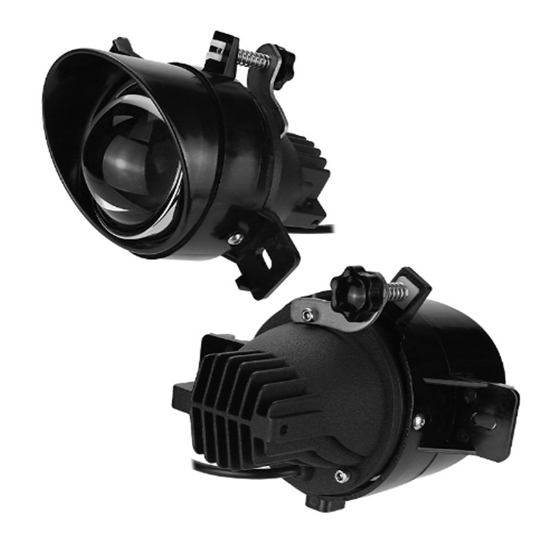 J1 luz alta matriz láser lente de lámpara de niebla lente LED Foreswell Wing Bo Carnival especial