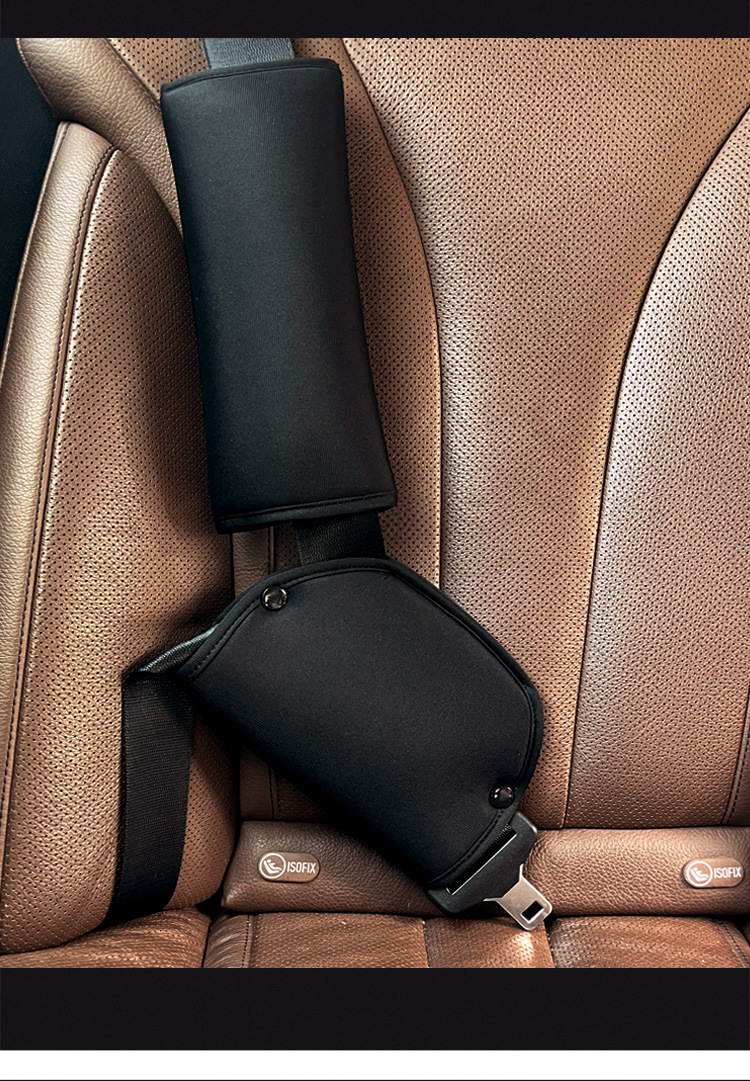 Four Seasons Shield Seat Belt Fixing Adjuster Car Children's Shoulder and Belly Protector Does Not Strangle the Neck