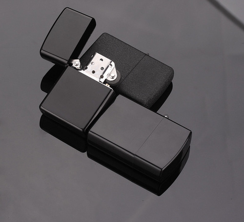 Old-fashioned kerosene lighter open flame windproof manufacturer wholesale metal flint grinding wheel advertising gift lighter windproof