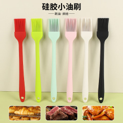 現物のシリカゲルの一体の小さいサイズのオイルブラシは家庭で毛を落とさないで小さいブラシの烙餅のオイルブラシを焼きます。