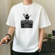 260g heavy cotton T-shirt men's short sleeve bottoming jacket summer Korean students men's T-shirt loose tide brand half sleeve
