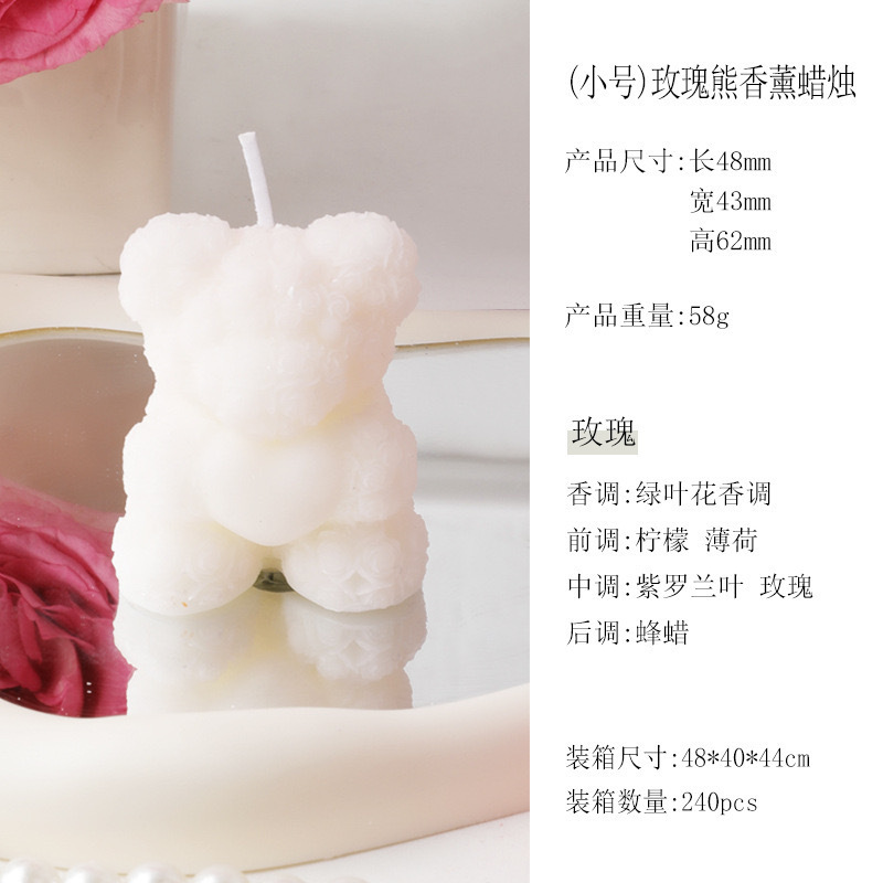 2025 Día de San Valentín lindos pequeños regalos rosas amor osos incienso miel regalo de cumpleaños mano día de San Valentín