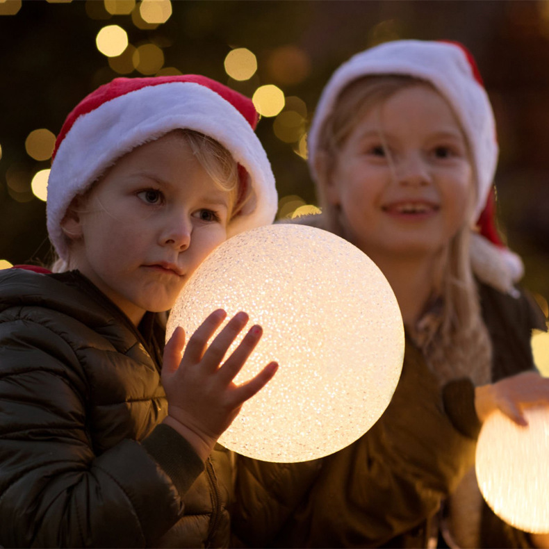 Lámpara de bola luminosa colorida, props de espectáculo de baile, espectáculo escénico de coro, lámpara de bola de mano, lámpara de atmósfera de vacaciones
